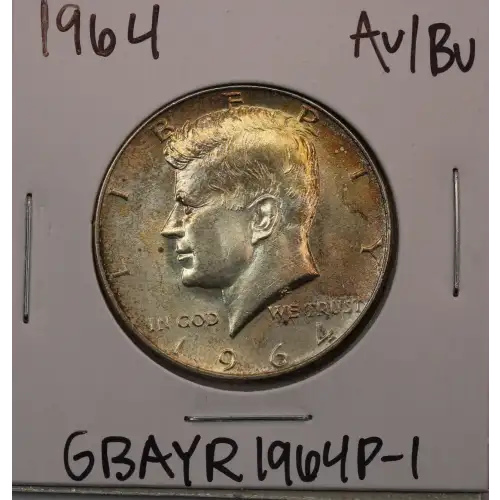 Half Dollars---Kennedy 1964 -Silver- 0.5 Dollar