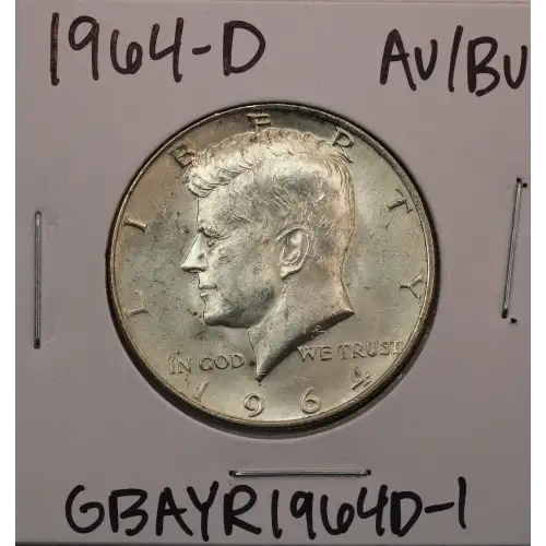 Half Dollars---Kennedy 1964 -Silver- 0.5 Dollar