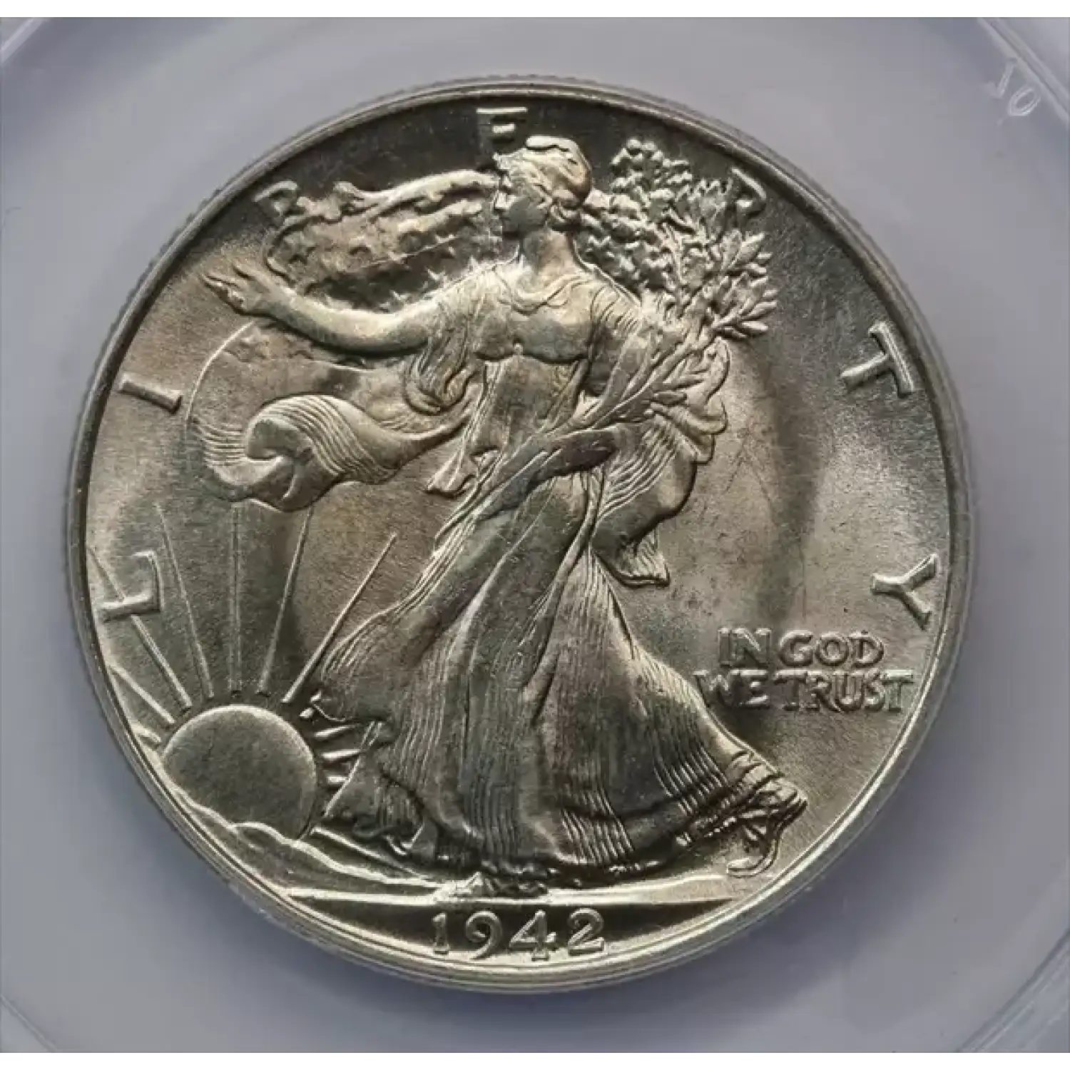 1942 Walking Liberty Half Dollar ANACS MS-62