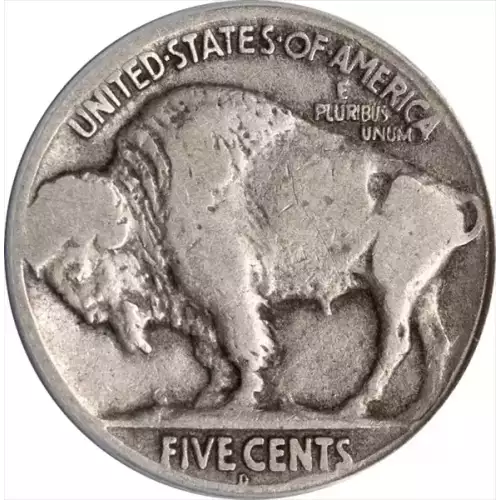 Nickel Five Cent Pieces-Indian Head or Buffalo (2)