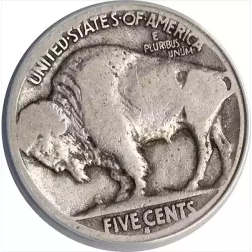 Nickel Five Cent Pieces-Indian Head or Buffalo (2)