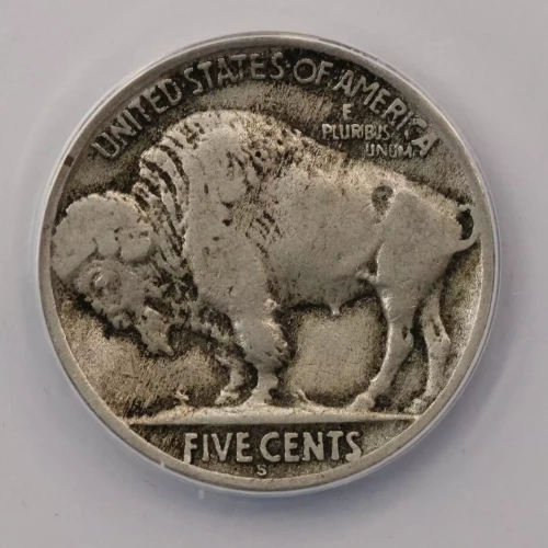 Nickel Five Cent Pieces-Indian Head or Buffalo (2)