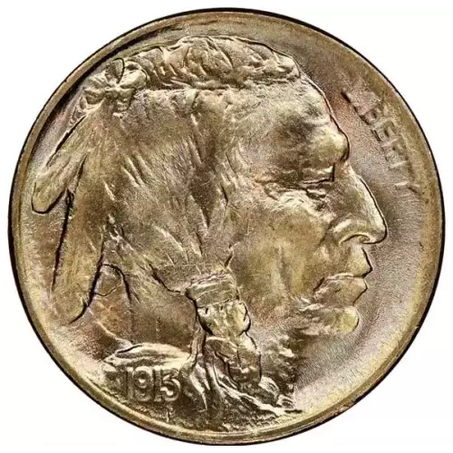 Nickel Five Cent Pieces-Indian Head or Buffalo (2)