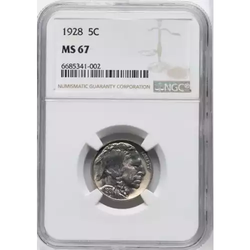 Nickel Five Cent Pieces-Indian Head or Buffalo (3)