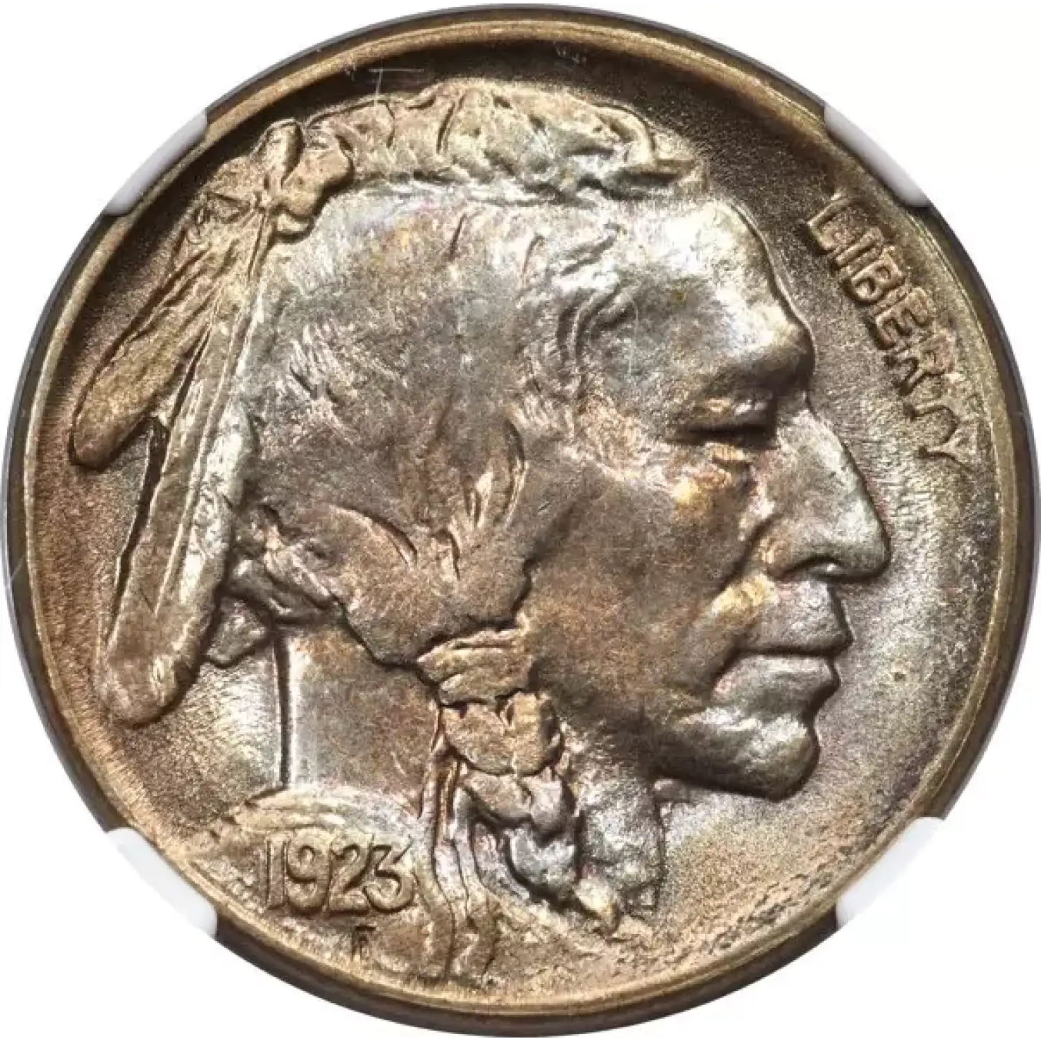 1923-S Buffalo Nickel NGC MS-65