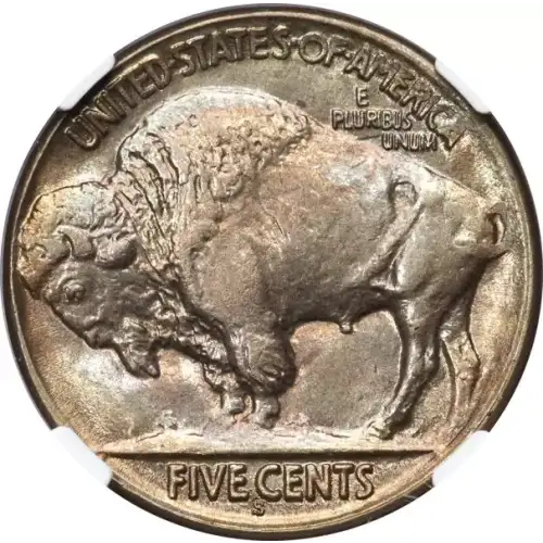 Nickel Five Cent Pieces-Indian Head or Buffalo (2)
