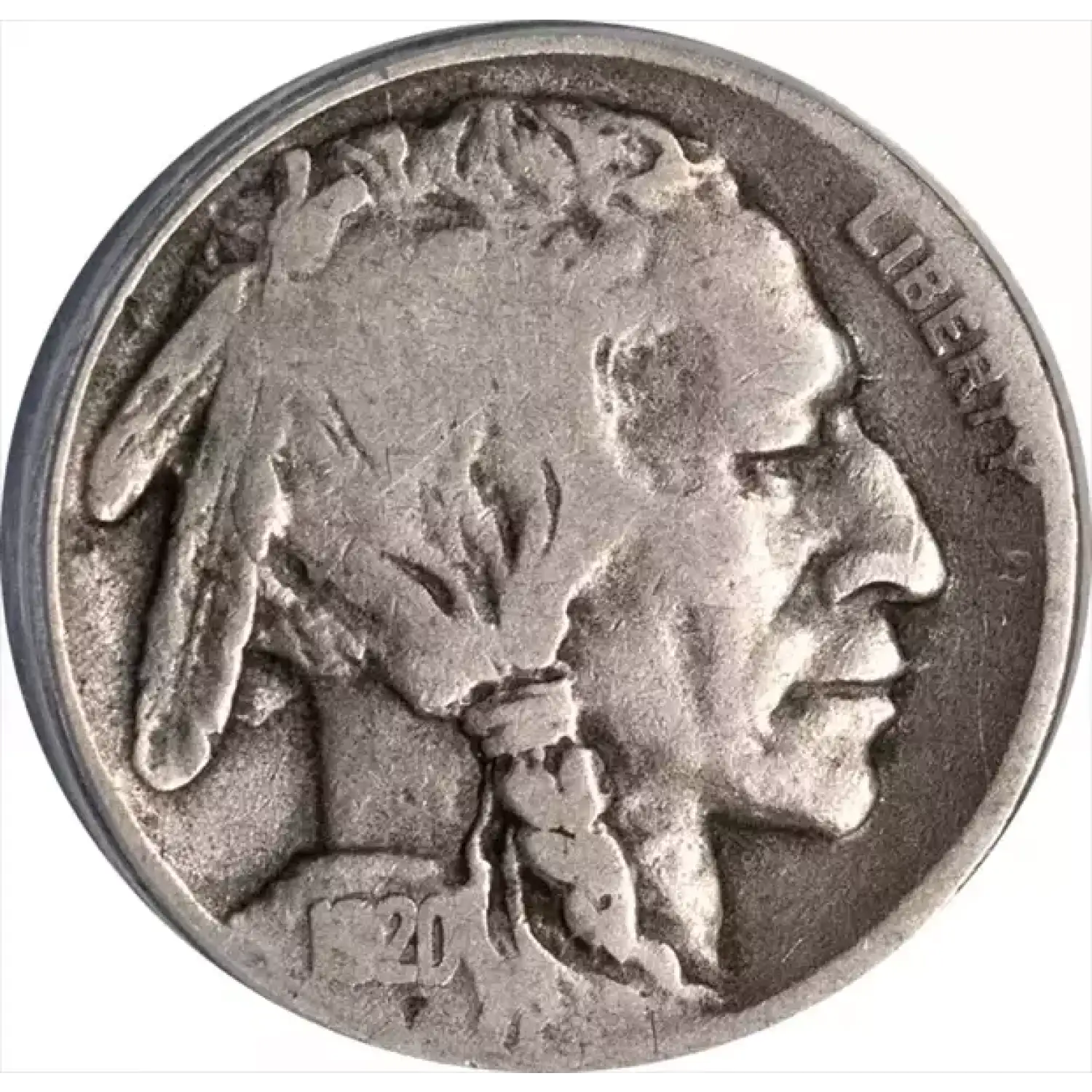 1920-D Buffalo Nickel ANACS G-4