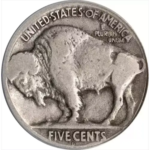 Nickel Five Cent Pieces-Indian Head or Buffalo (2)