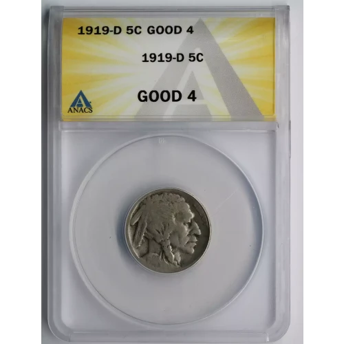 Nickel Five Cent Pieces-Indian Head or Buffalo