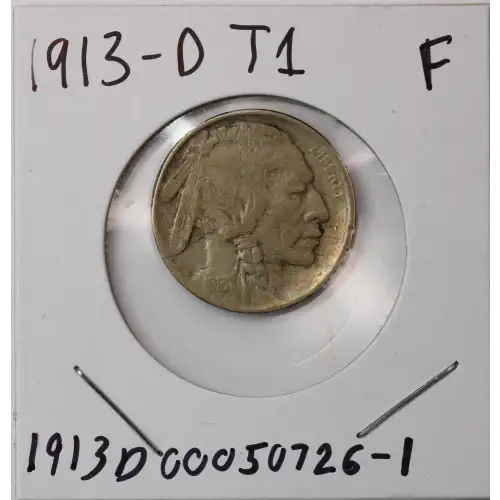 Nickel Five Cent Pieces-Indian Head or Buffalo