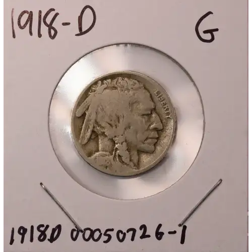 Nickel Five Cent Pieces-Indian Head or Buffalo