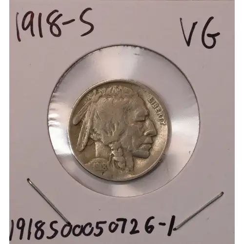 Nickel Five Cent Pieces-Indian Head or Buffalo