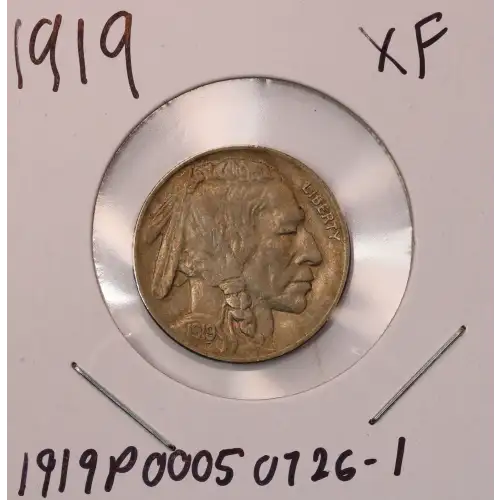 Nickel Five Cent Pieces-Indian Head or Buffalo