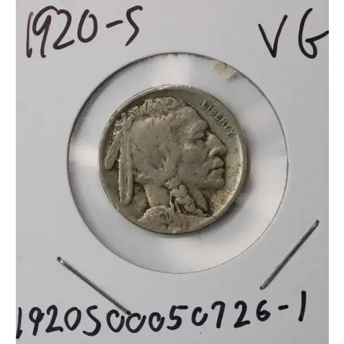 Nickel Five Cent Pieces-Indian Head or Buffalo
