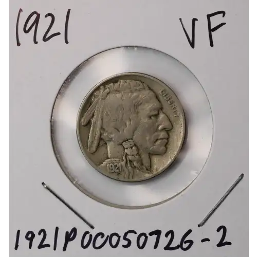 Nickel Five Cent Pieces-Indian Head or Buffalo