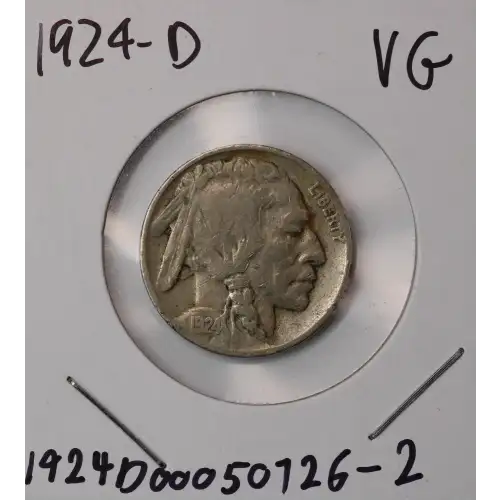 Nickel Five Cent Pieces-Indian Head or Buffalo