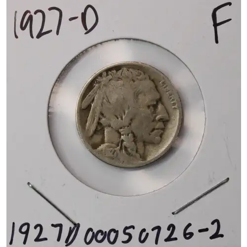 Nickel Five Cent Pieces-Indian Head or Buffalo