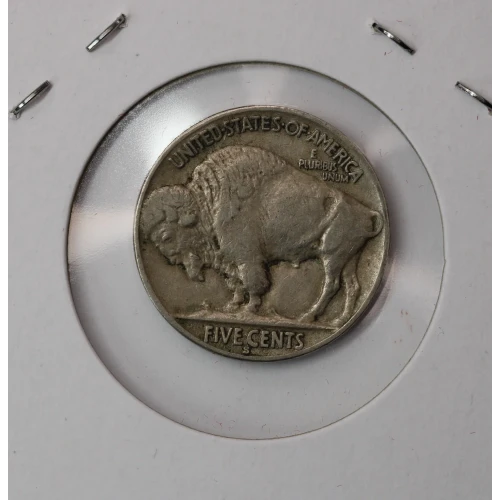 Nickel Five Cent Pieces-Indian Head or Buffalo (2)