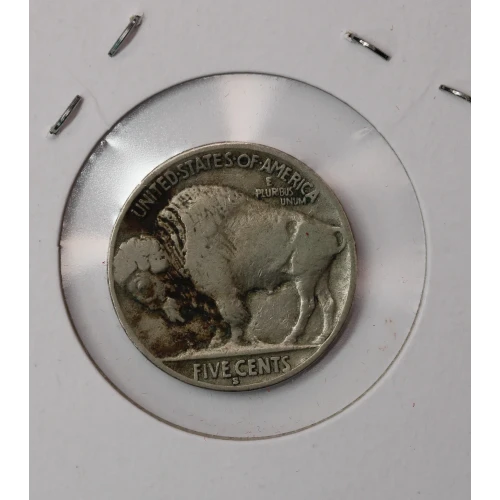 Nickel Five Cent Pieces-Indian Head or Buffalo (2)
