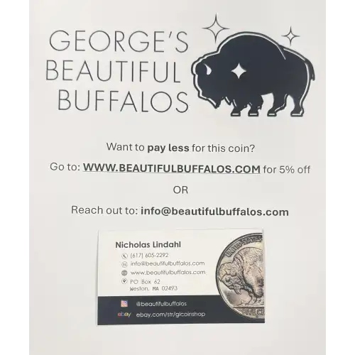 Nickel Five Cent Pieces-Indian Head or Buffalo (5)