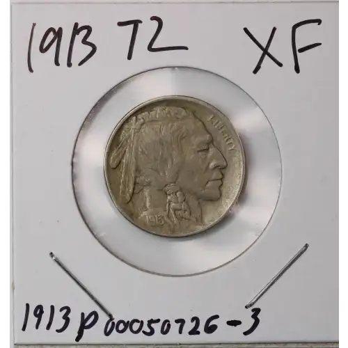 Nickel Five Cent Pieces-Indian Head or Buffalo (2)