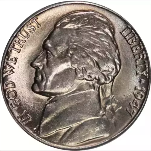 Nickel Five Cent Pieces-Jefferson