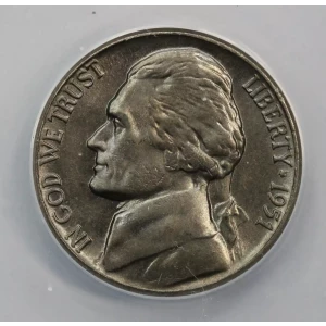 Nickel Five Cent Pieces-Jefferson