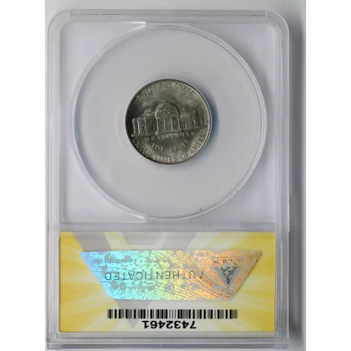Nickel Five Cent Pieces-Jefferson