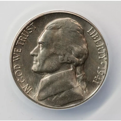 Nickel Five Cent Pieces-Jefferson