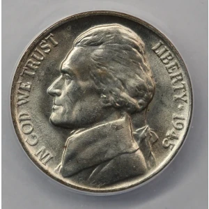 Nickel Five Cent Pieces-Jefferson