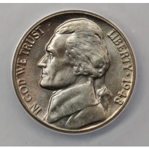 Nickel Five Cent Pieces-Jefferson