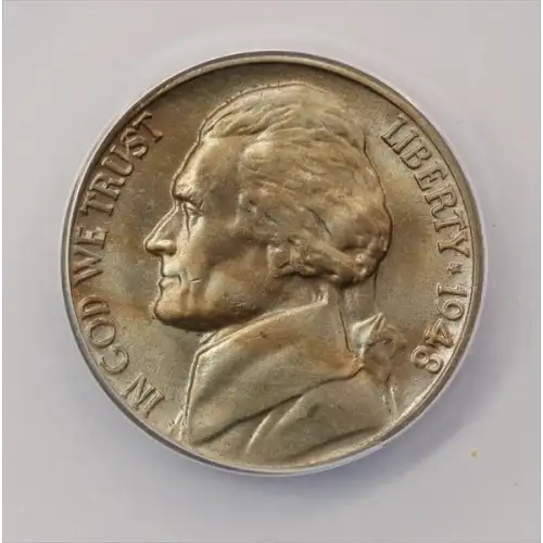 Nickel Five Cent Pieces-Jefferson