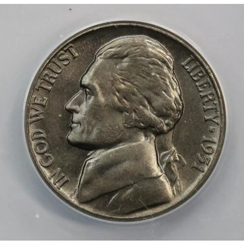 Nickel Five Cent Pieces-Jefferson