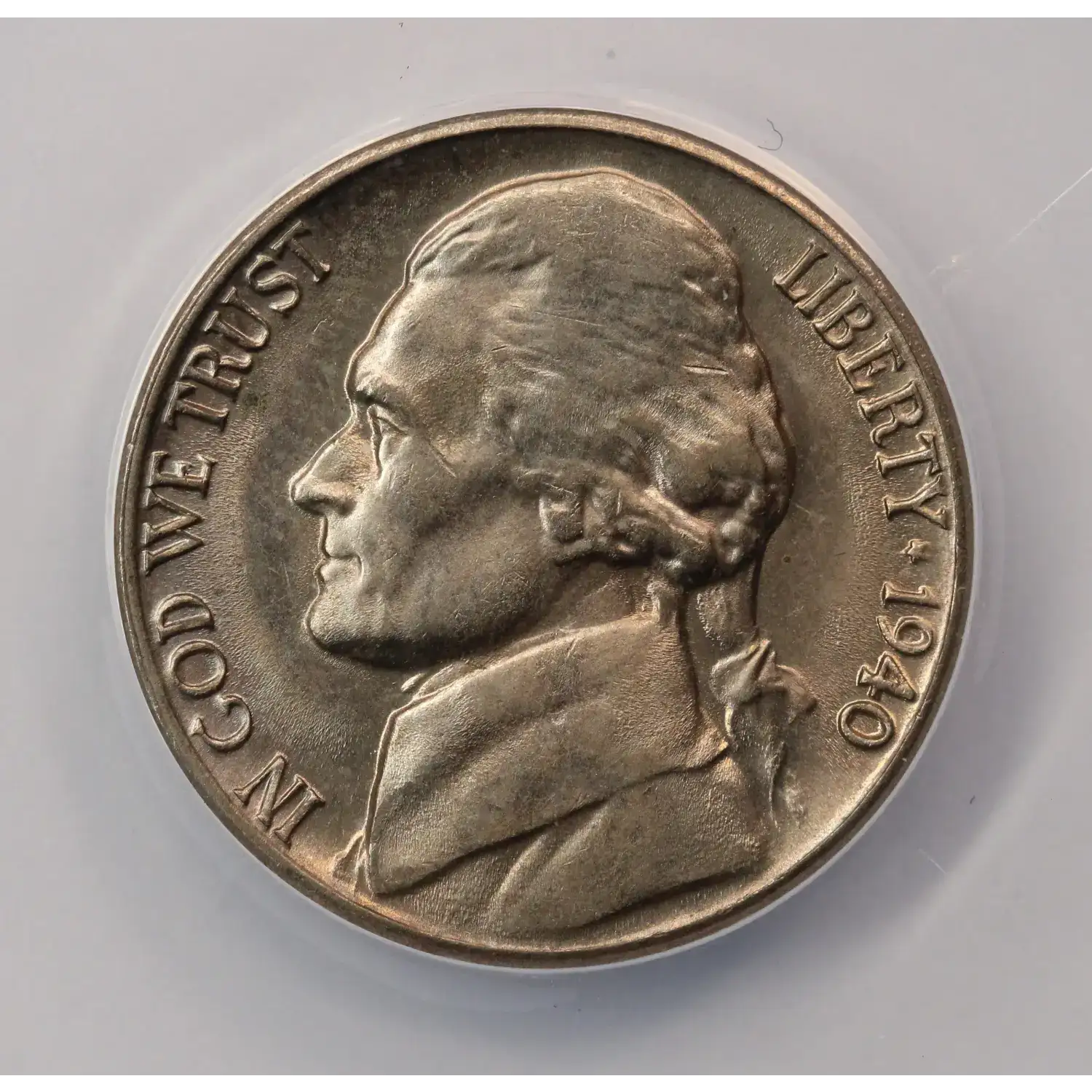 1940-D Jefferson Nickel ANACS MS-64 FS