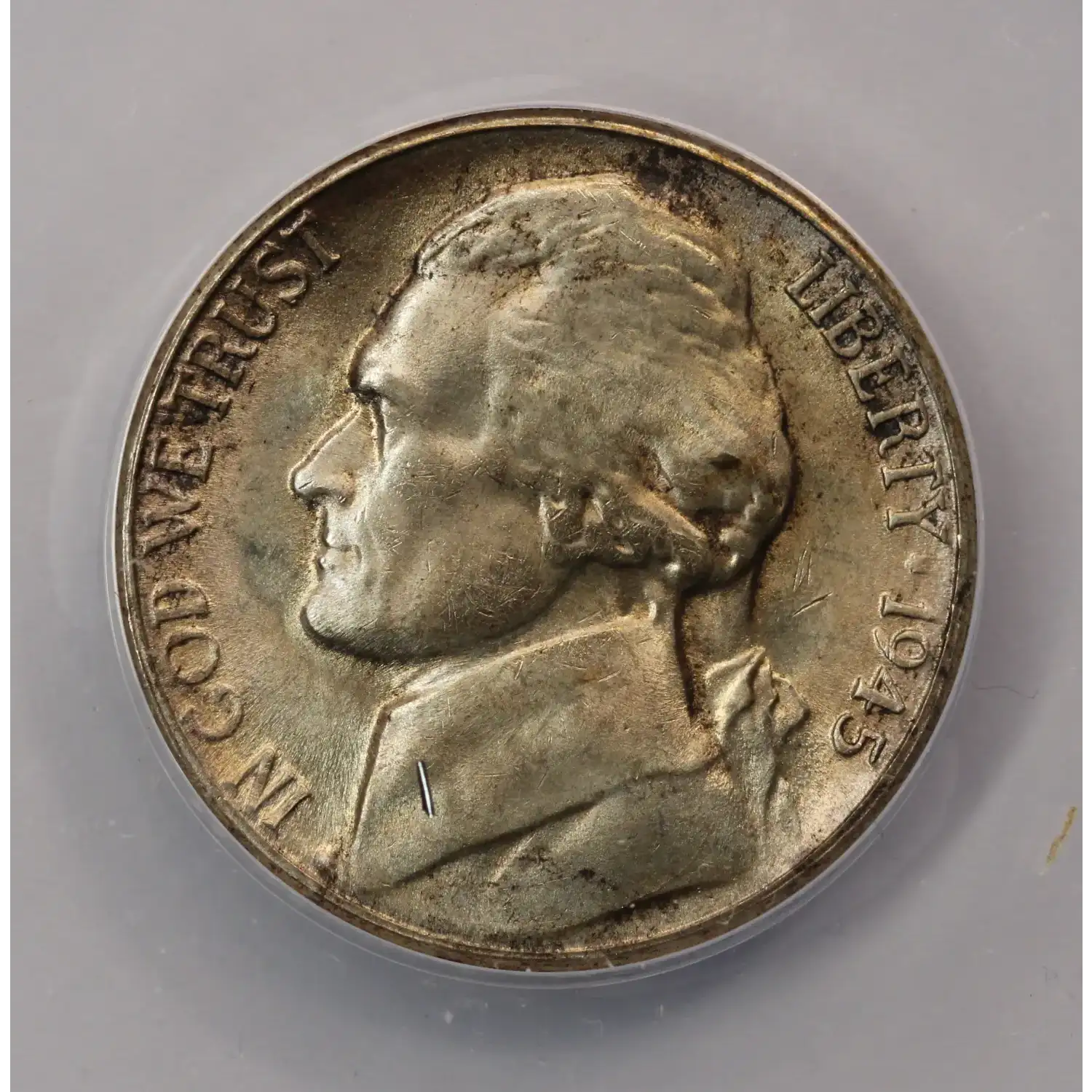 1945-S Jefferson Nickel ANACS MS-65