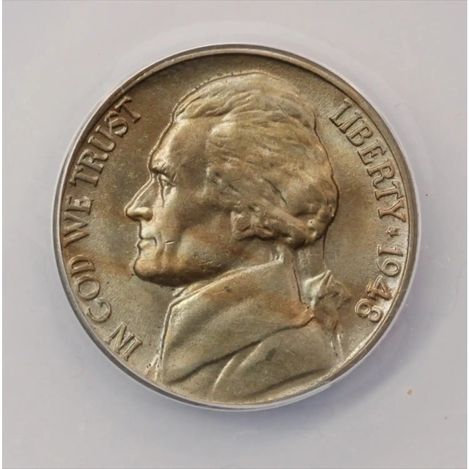 1948-D Jefferson Nickel ANACS MS-65