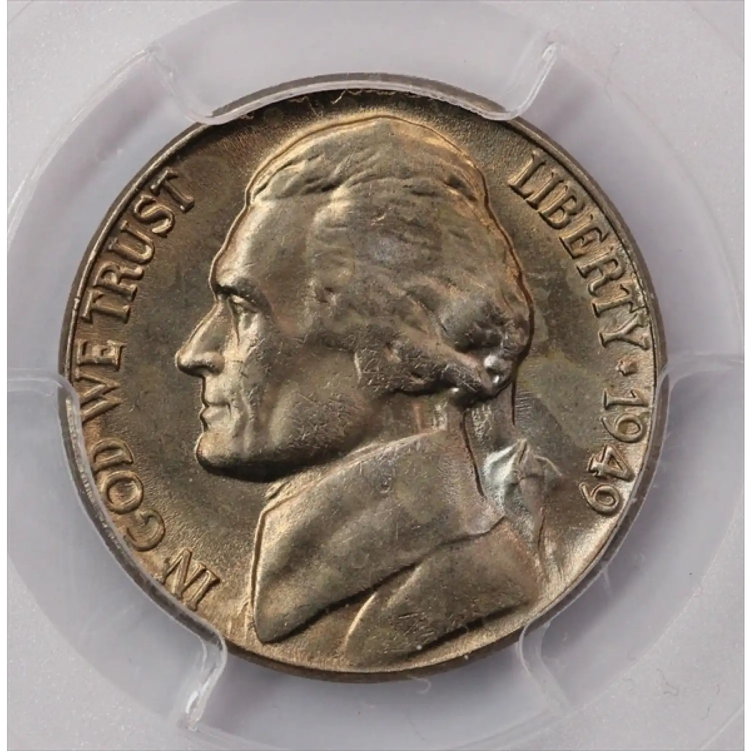 1949 Jefferson Nickel PCGS MS-64