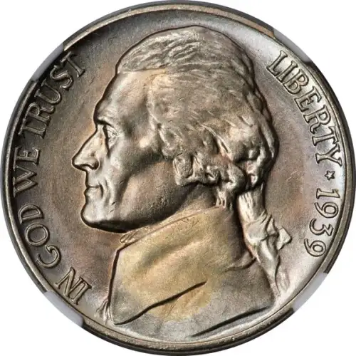 Nickel Five Cent Pieces-Jefferson