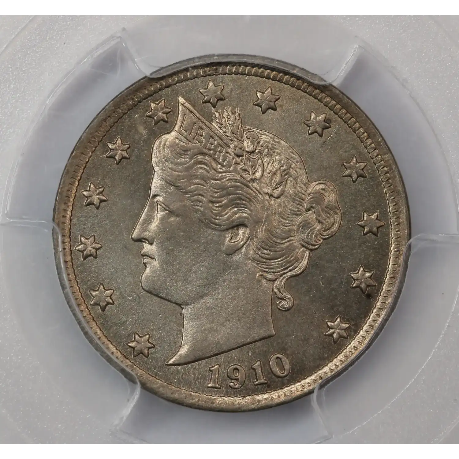 1910 Liberty Nickel PCGS MS-66