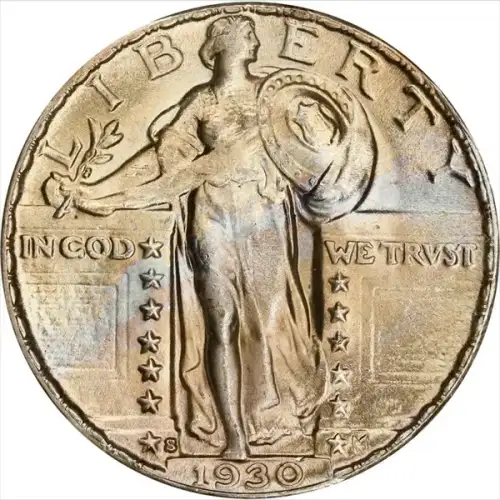 Quarter Dollars---Standing Liberty