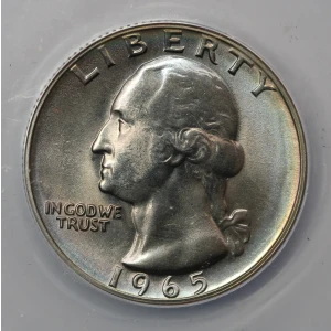 Quarter Dollars-Washington --Proofs and Mint State Silver - 1965 - Present -Silver- 0.25 Dollar
