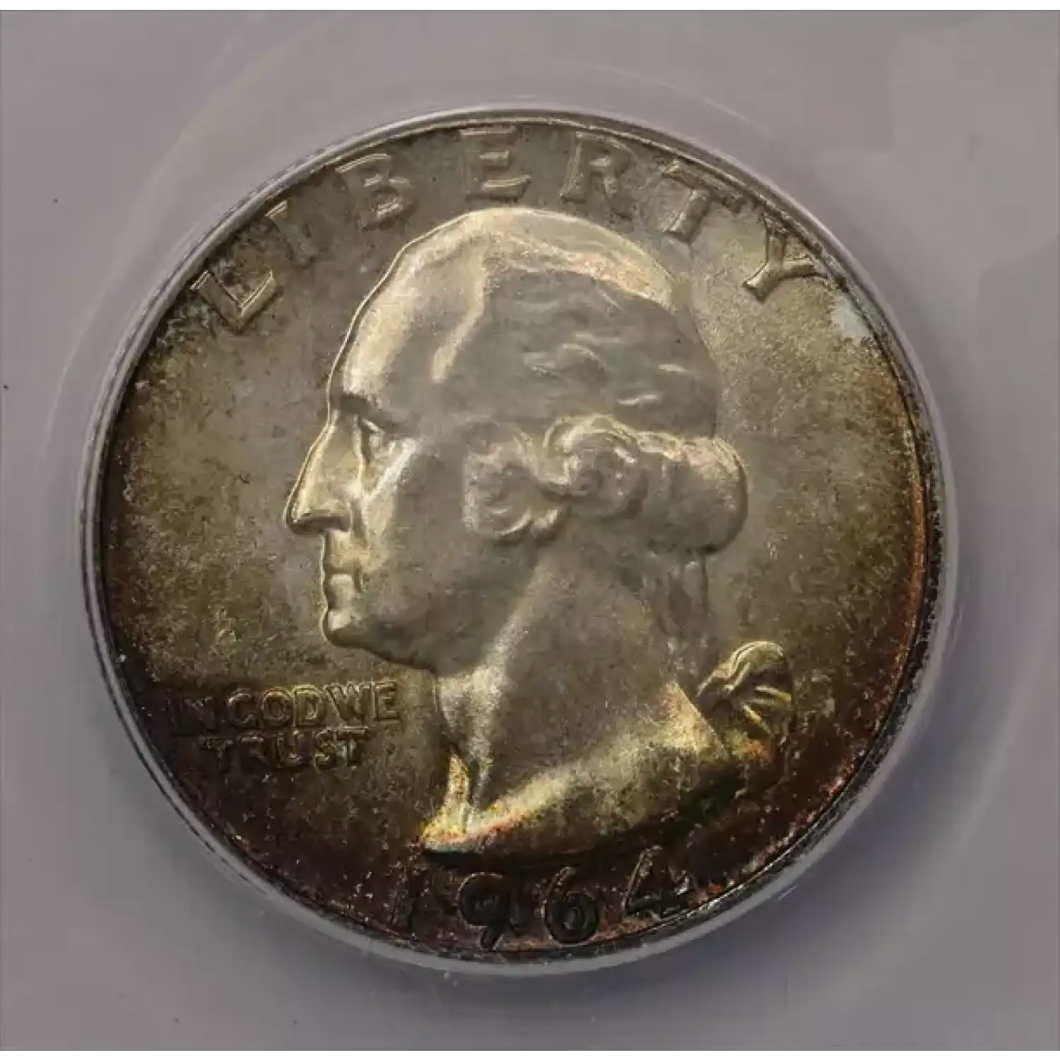 1964 Washington Quarter ANACS MS-65