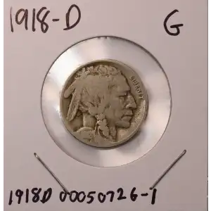 Nickel Five Cent Pieces-Indian Head or Buffalo