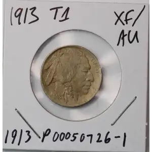 Nickel Five Cent Pieces-Indian Head or Buffalo
