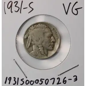 Nickel Five Cent Pieces-Indian Head or Buffalo