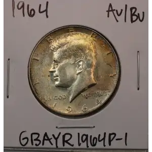 Half Dollars---Kennedy 1964 -Silver- 0.5 Dollar