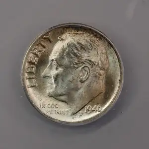 Dimes---Roosevelt 1946-1964-Silver- 1 Dime