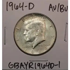 Half Dollars---Kennedy 1964 -Silver- 0.5 Dollar