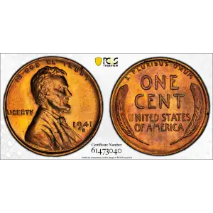 1941-S 1C, RB