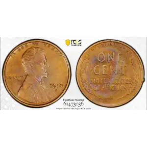 1914-S 1C, BN (2)